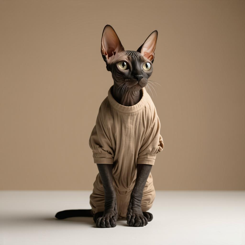 Выкройка комбинезона для кота