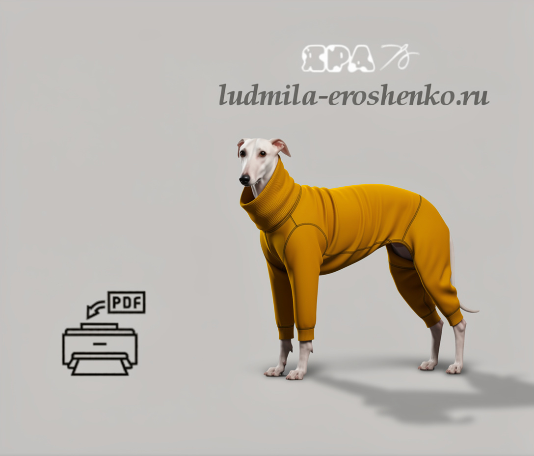 Выкройка трикотажного комбинезона БОРЗЫЕ