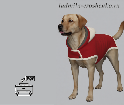 Выкройка попоны БЭНТЛИ