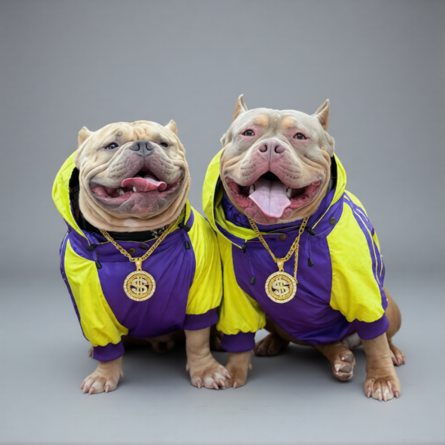 выкройка комбинезона для собаки "Булли"