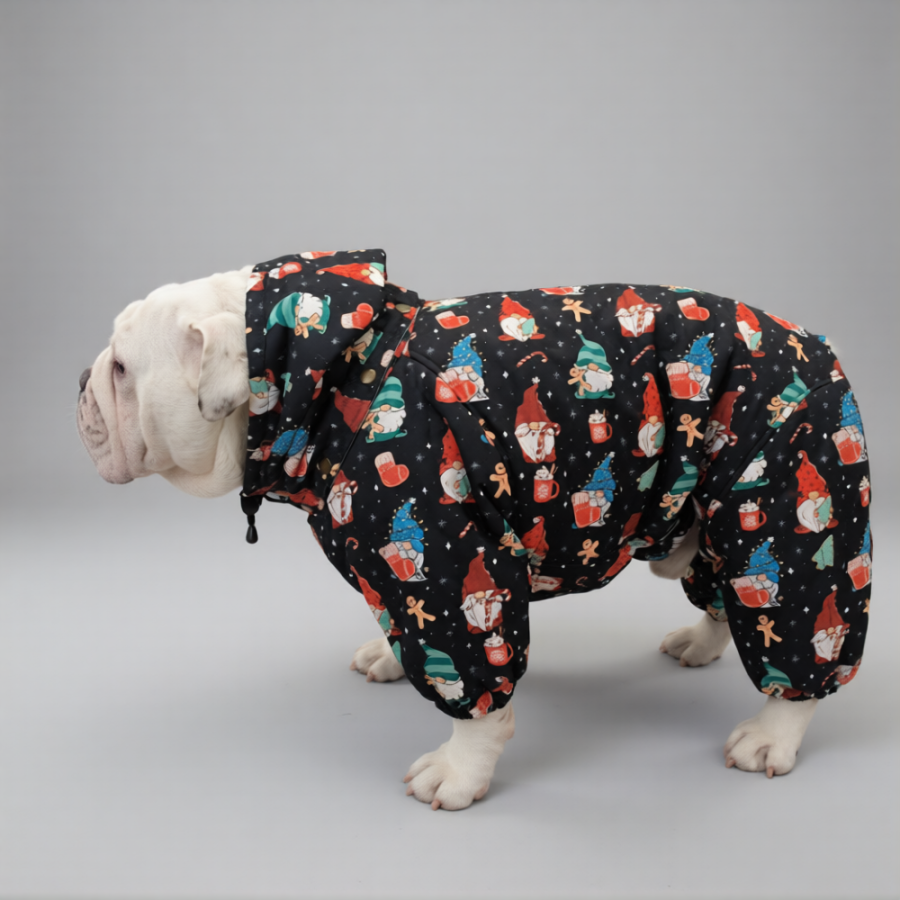 выкройка комбинезона для собаки "Булли"