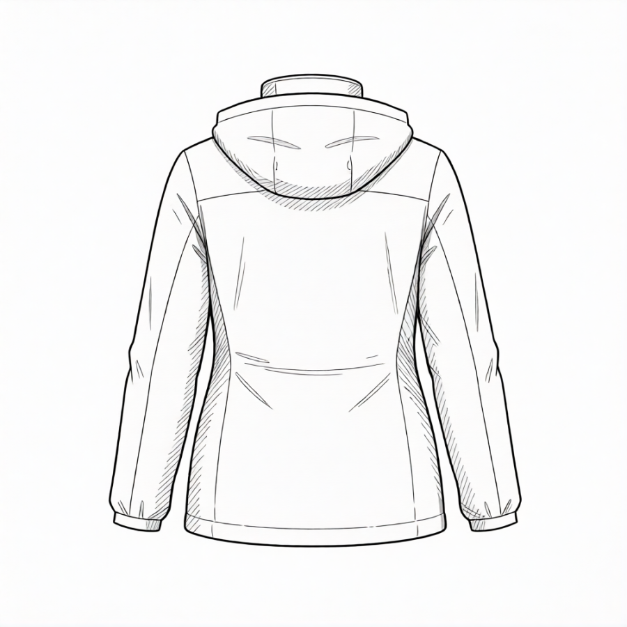 Выкройка женской куртки от костюма _Ириска