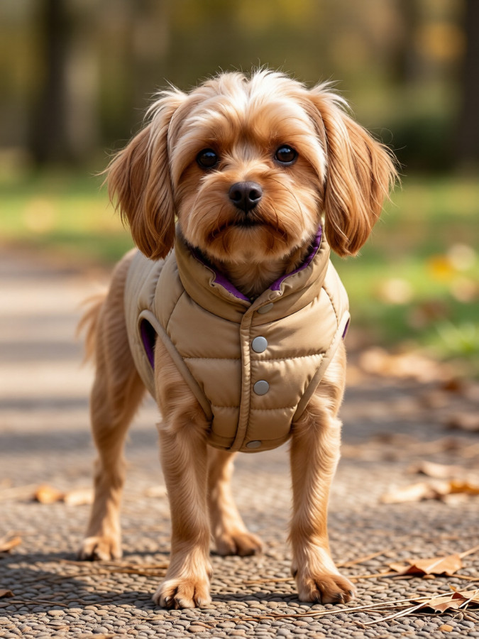 Выкройка  жилета для собаки