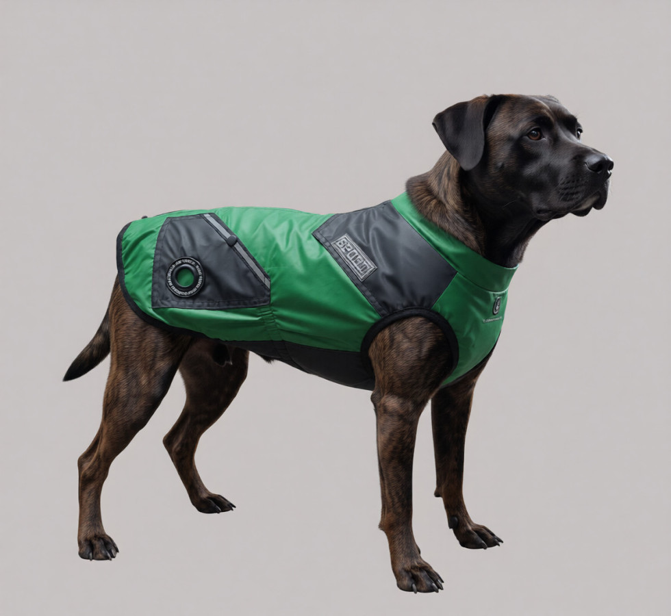 Выкройка  жилета для собаки