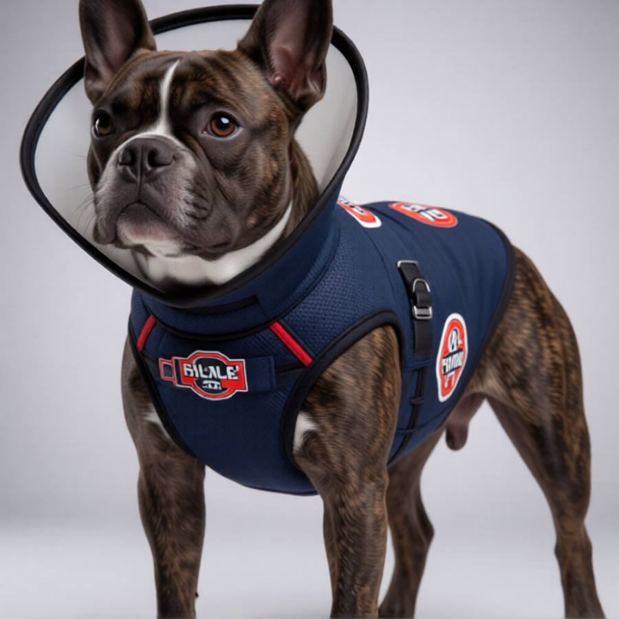 Выкройка  жилета для собаки