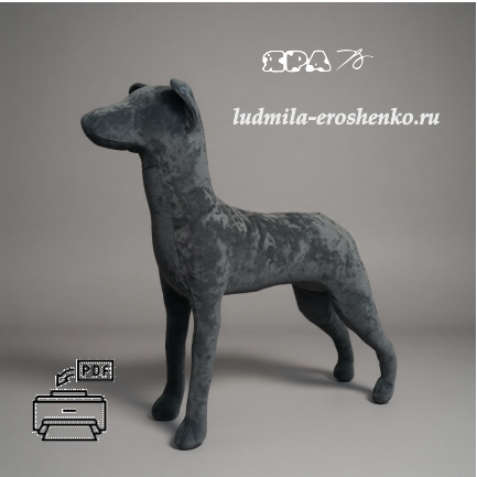 Выкройка манекене -Лика