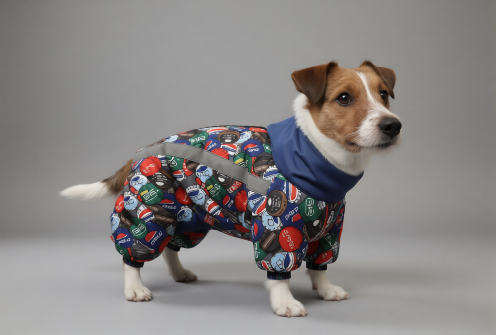 Выкройка комбинезона для собаки "Джек рассел"