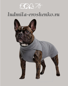 Выкройка попоны _Искра_ франц/мопс