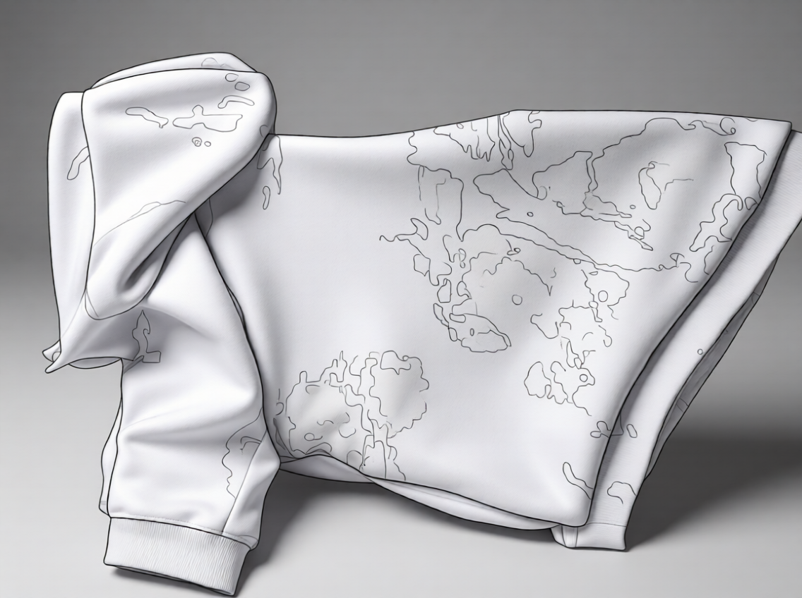 Выкройка толстовки для кота